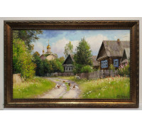 Деревенская улочка (30 х 50)