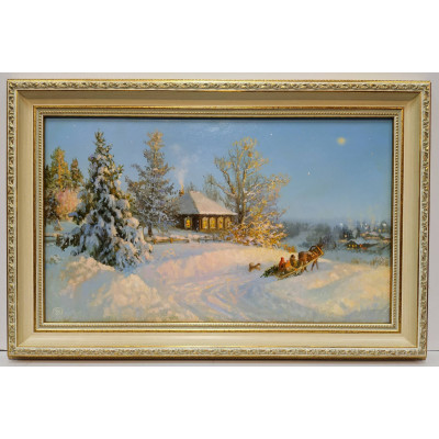 На кануне Рождества (30 х 50)