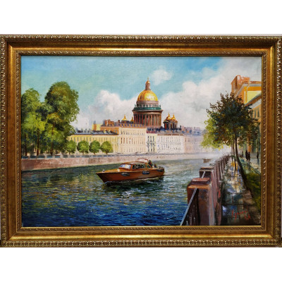 Прогулка. Санкт-Петербург (50 х 70)