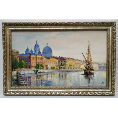 Утро в Петербурге (30 х 50)