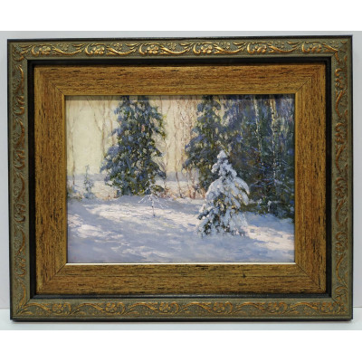 Зима. Ёлочки (15 х 20)