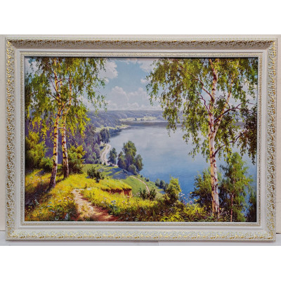 На берегу реки (50 х 70)