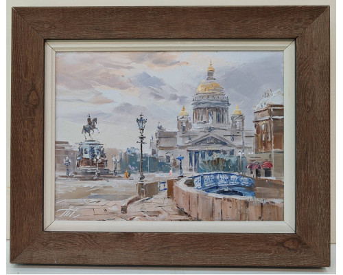 Синий мост (18 х 24)