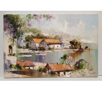 Город у моря (40 х 60)