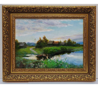 Деревушка на Тигоде (30 х 40)