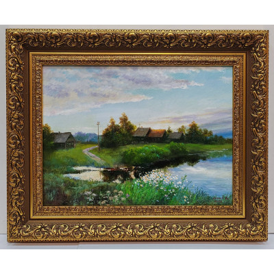 Деревушка на Тигоде (30 х 40)