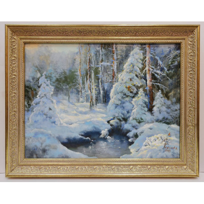После снегопада (30 х 40)