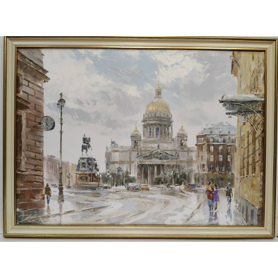 Исаакиевская площадь Санкт-Петербург (50 х 70)