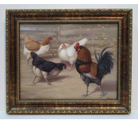 Курочки (24 х 30)