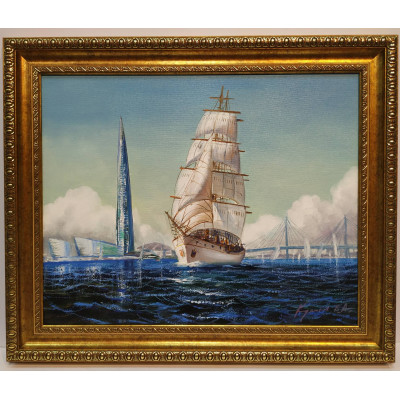 Лахта центр. Санкт-Петербург (40 х 50)