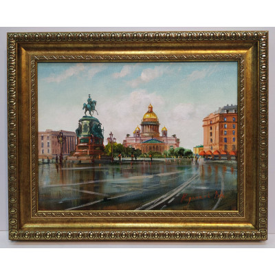 После дождя. Санкт-Петербург (30 х 40)