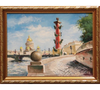 СПб. Вид на расстральную колонну
