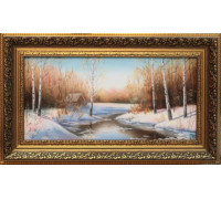 Первое солнце весной (20 х 40)