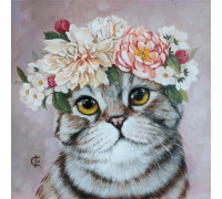 Полосатый котенок