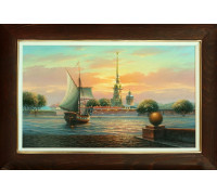 Петропавловская крепость. Вечер (30 х 50)