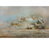 Погоня за зайцем 20 х 30