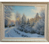 Зима. Лошадка (40 х 50)