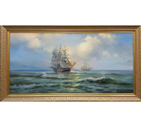 Под парусом (50 х 100)