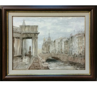 У Казанского моста (30 х 40)