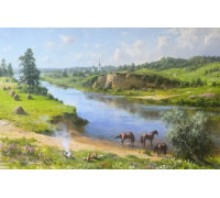 На водопое