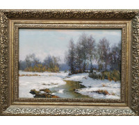 Речка.Зимний денек