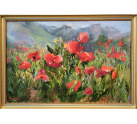 Маковое поле (40 х 60)