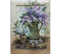 Букет сирени. Прованс 20х30