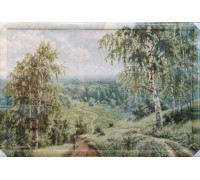 Пейзаж с березами