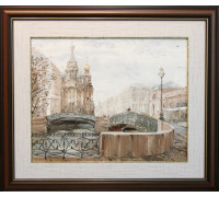 Мосты у Спаса-на-Крови (50 х 40)