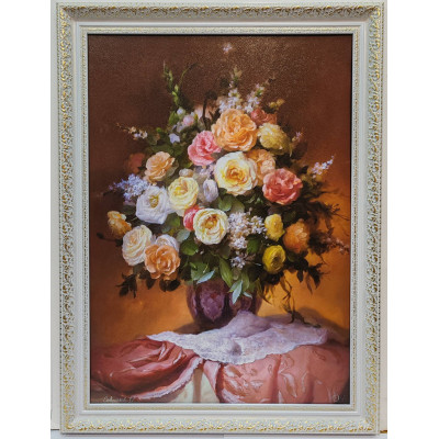 Букет из роз. Севрюков Д. (70 х 50)