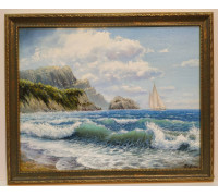 У далёких берегов (40 х 50)