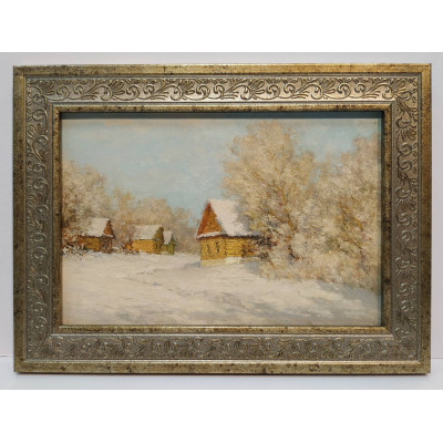 Зима. Иней (15 х 22)
